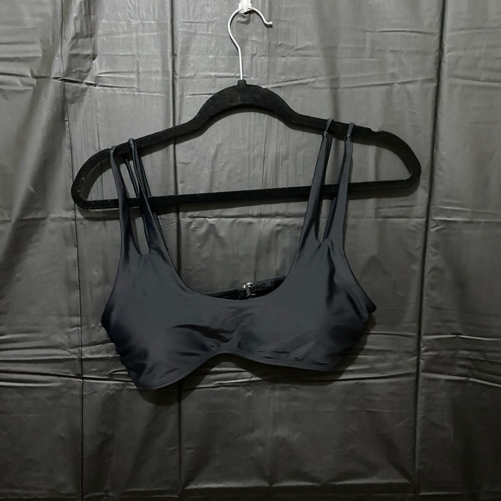 Black swim top
